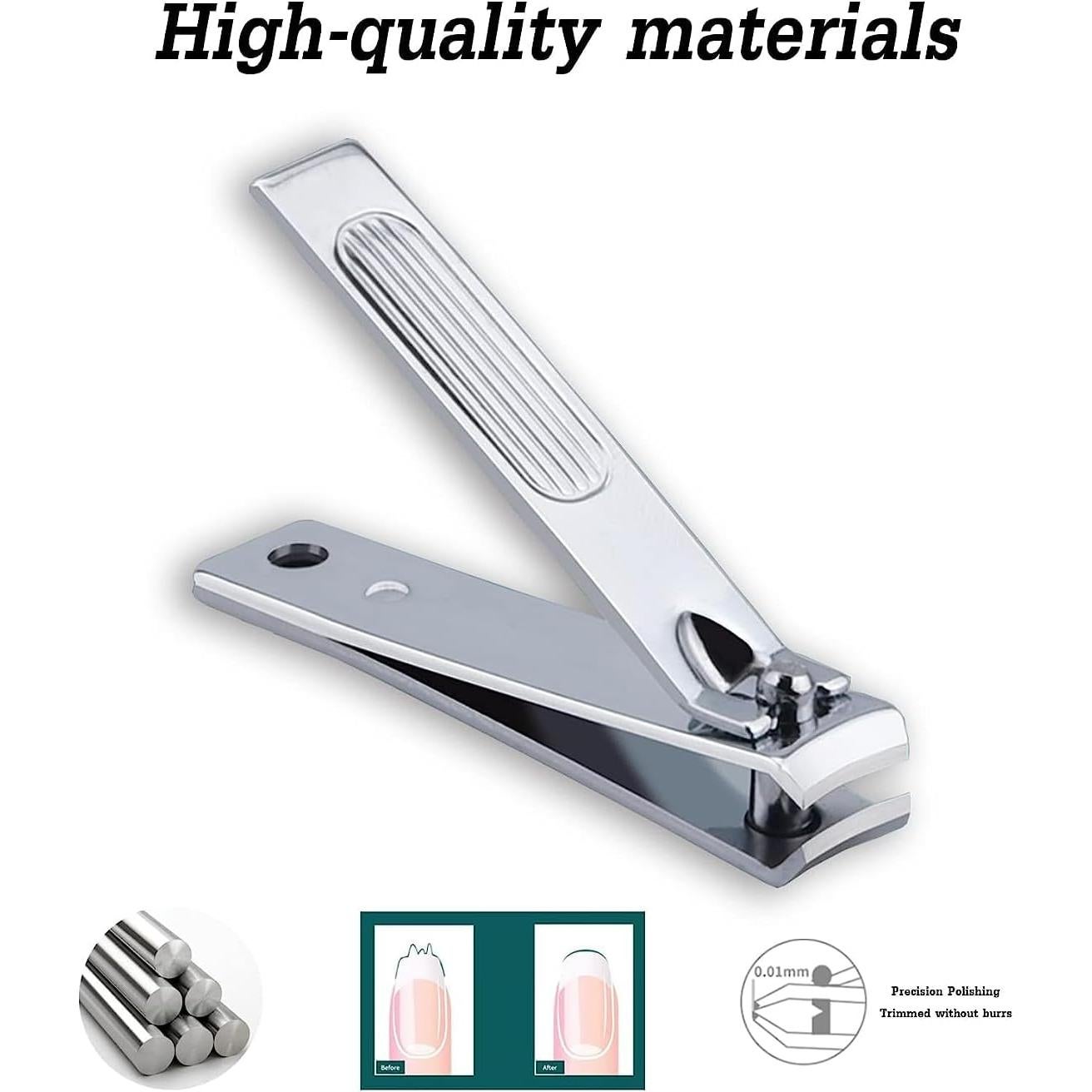 Juego de Cortauñas Atimier 6 Piezas Estuche Rosa