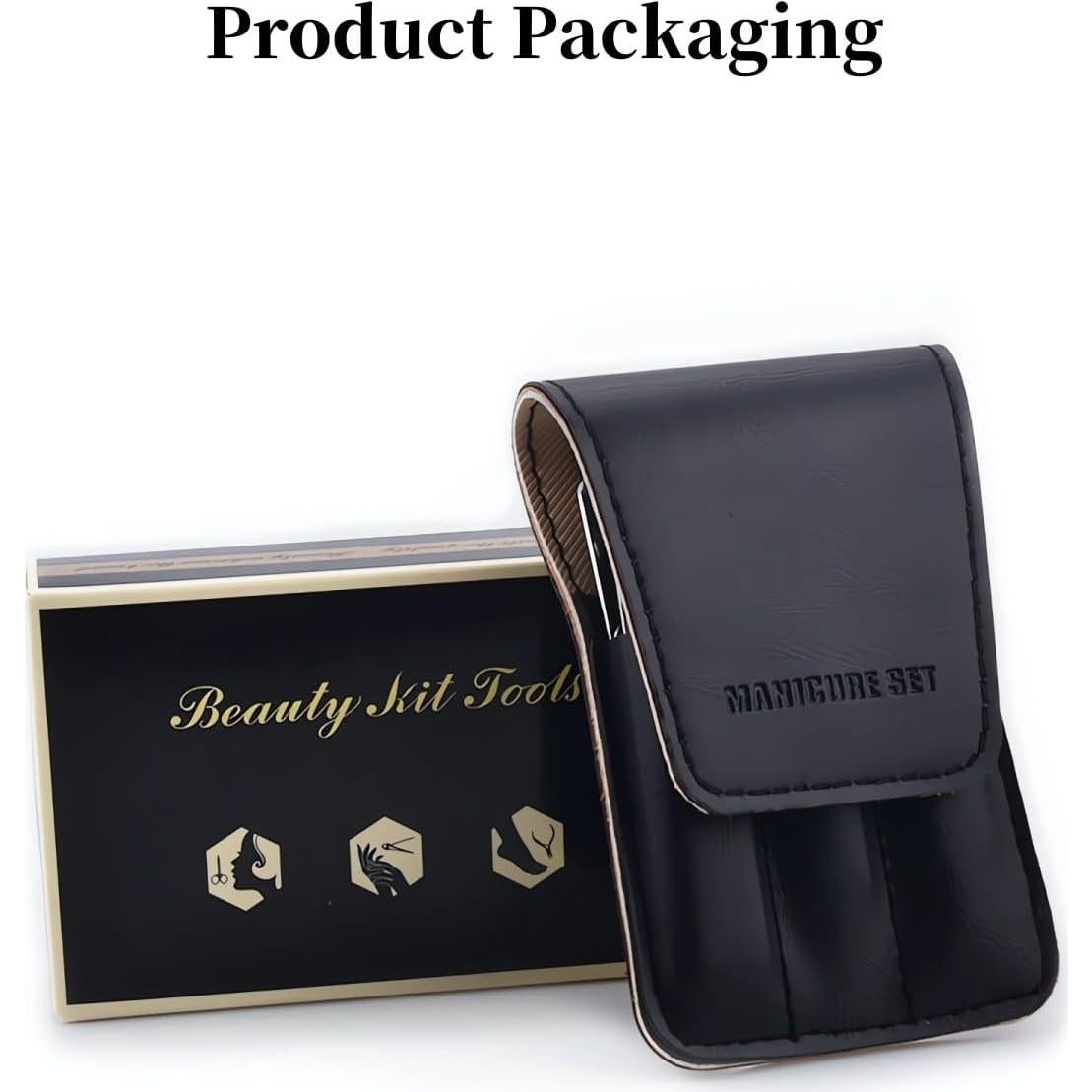 Juego de Cortauñas NEMIBAD 6 Piezas Acero Inoxidable Viaje