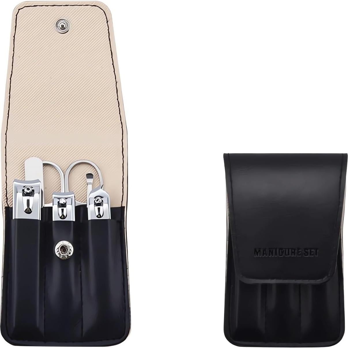 Juego de Cortauñas NEMIBAD 6 Piezas Acero Inoxidable Viaje