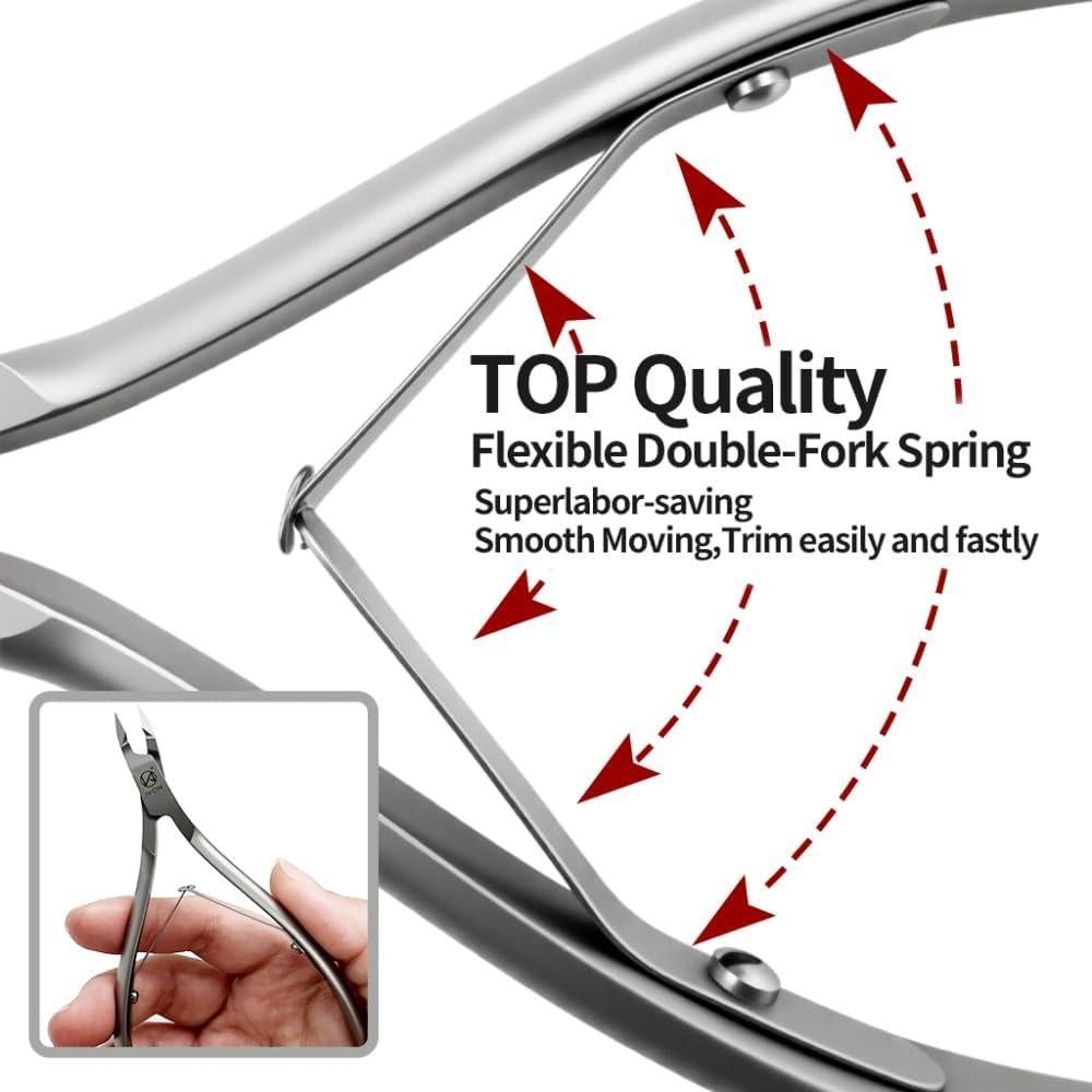 Cortador de Cutículas IVON Acero Inoxidable Profesional 130g