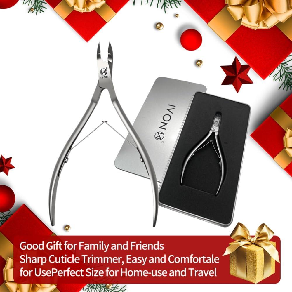 Cortador de Cutículas IVON Acero Inoxidable Profesional 130g