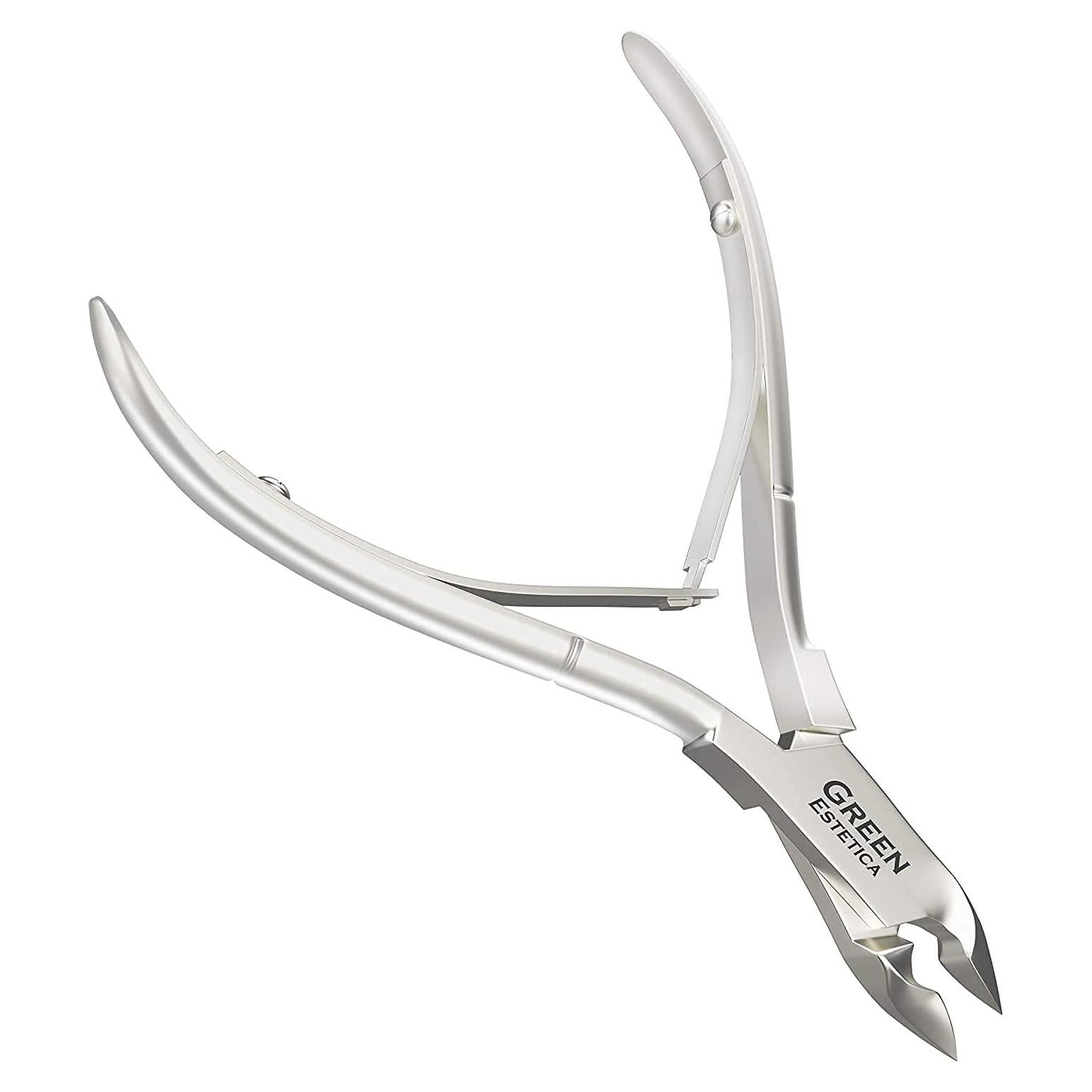 Cortador de Cutículas Profesional Acero Inoxidable Plata