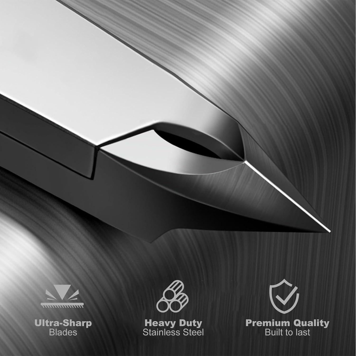 Kit de Recortadores de Cutículas Cbiumpro 5 Piezas Acero Inoxidable