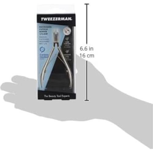Cortaúñas de Cutícula Tweezerman Rockhard Acero Inoxidable