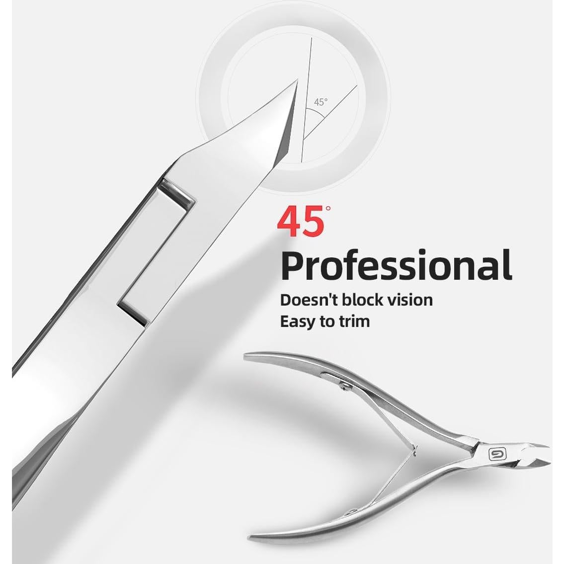 Recortador de Cutículas Gubonwer Acero Inoxidable 14.7cm