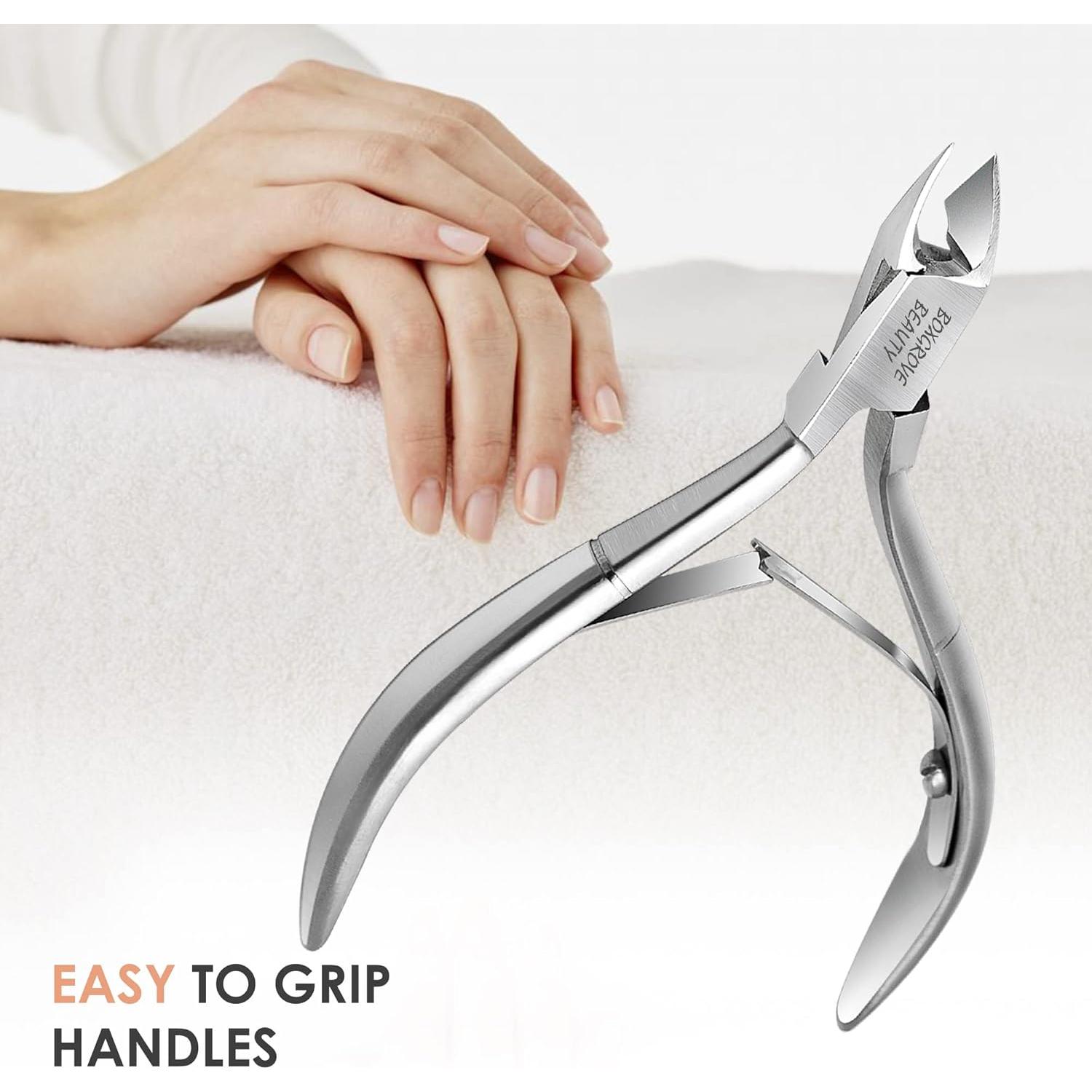 Cortador de Cutículas BOXGROVE Beauty Acero Inoxidable 10cm