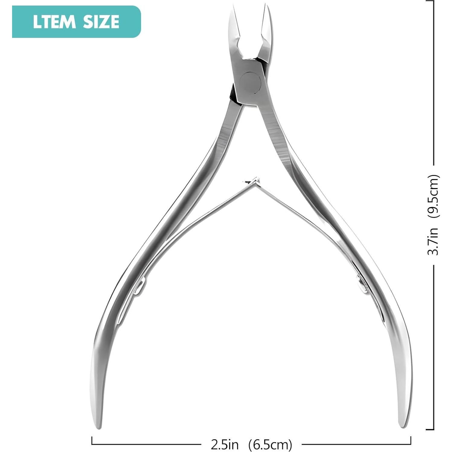 Cortador de Cutículas Profesional Kootinn Acero Inoxidable 9.5 cm
