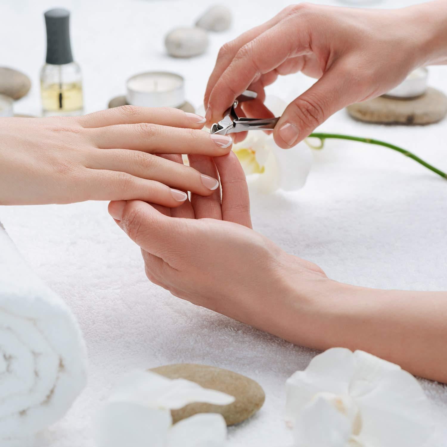 Mudder Cortadores de Cutículas Acero Inoxidable 3 Paquetes