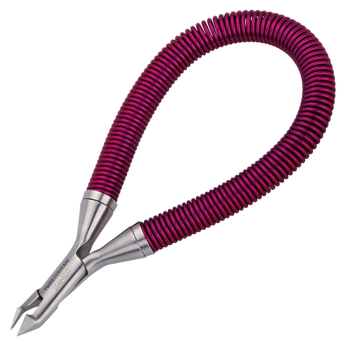 Cortador de Cutículas Tweezerman Grip & Snip 6.35 cm Azul/Rosa