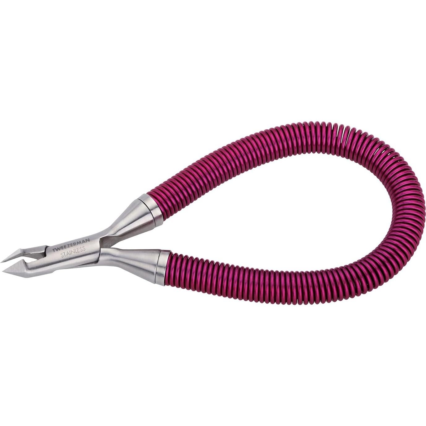 Cortador de Cutículas Tweezerman Grip & Snip 6.35 cm Azul/Rosa