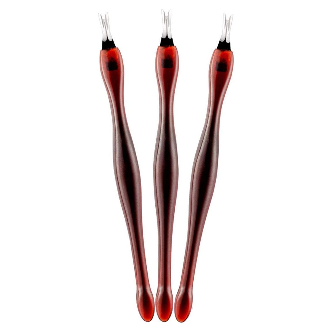 Juego de 3 Cortadores de Cutículas ONESWI Acero Inoxidable