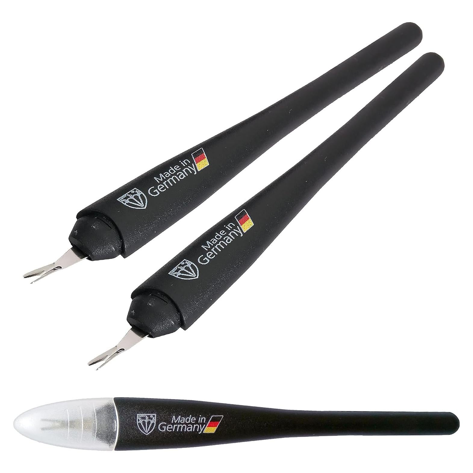 Cuchillo de Cutícula 3 Espadas Alemania - 2 Piezas Profesional