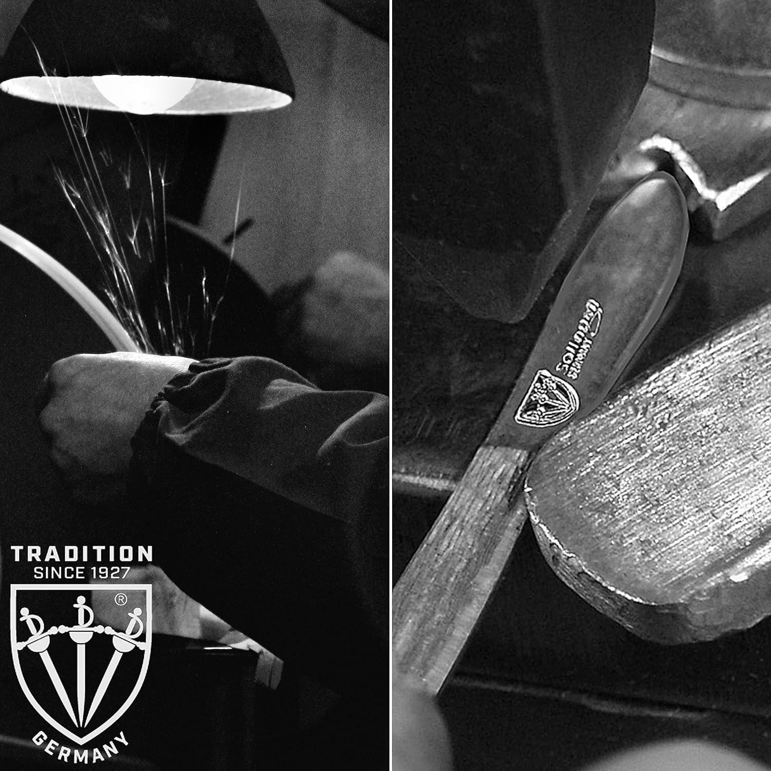 Cuchillo de Cutícula 3 Espadas Alemania - 2 Piezas Profesional