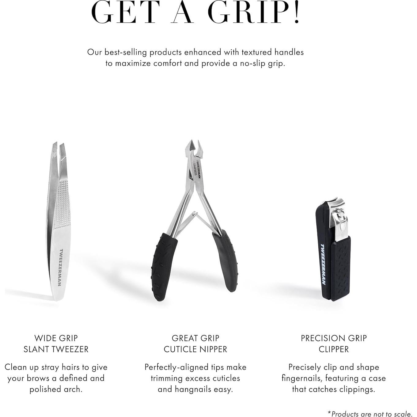 Cortaúñas de Cutícula Tweezerman Great Grip 1.27 cm