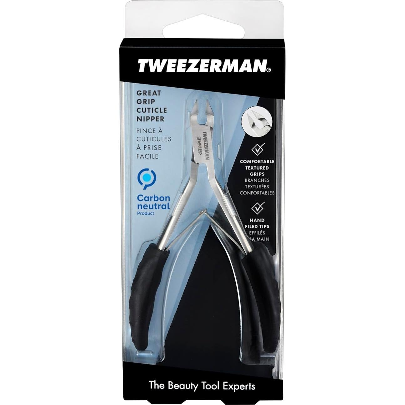 Cortaúñas de Cutícula Tweezerman Great Grip 1.27 cm