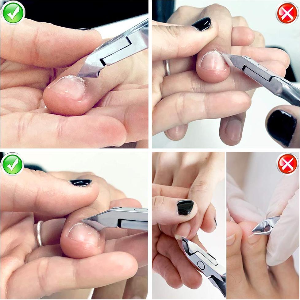 Cortador de Cutículas opove X7 Acero Inoxidable 11.94cm