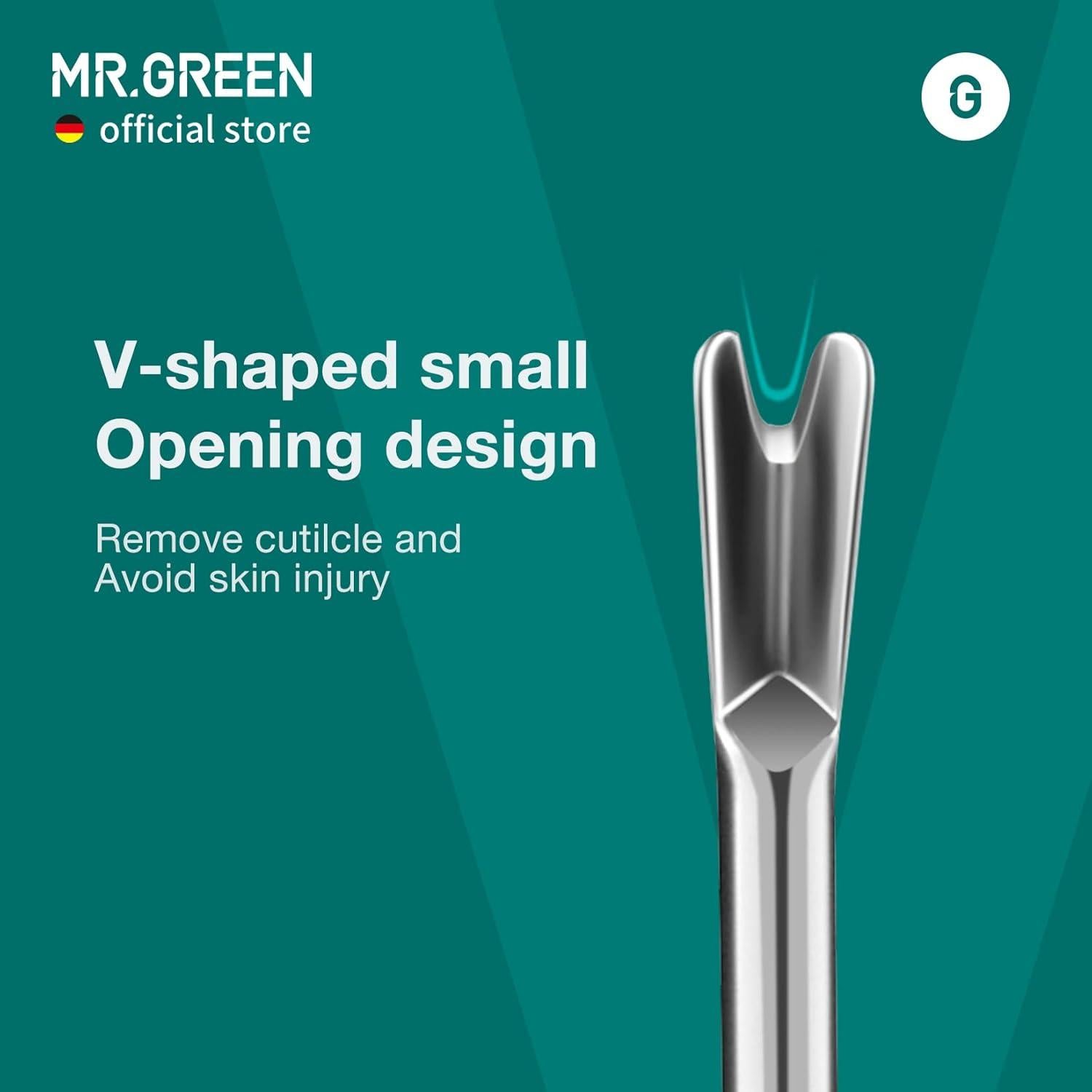 Empujador de Cutículas MR.GREEN Mr-2190 Herramienta de Manicura