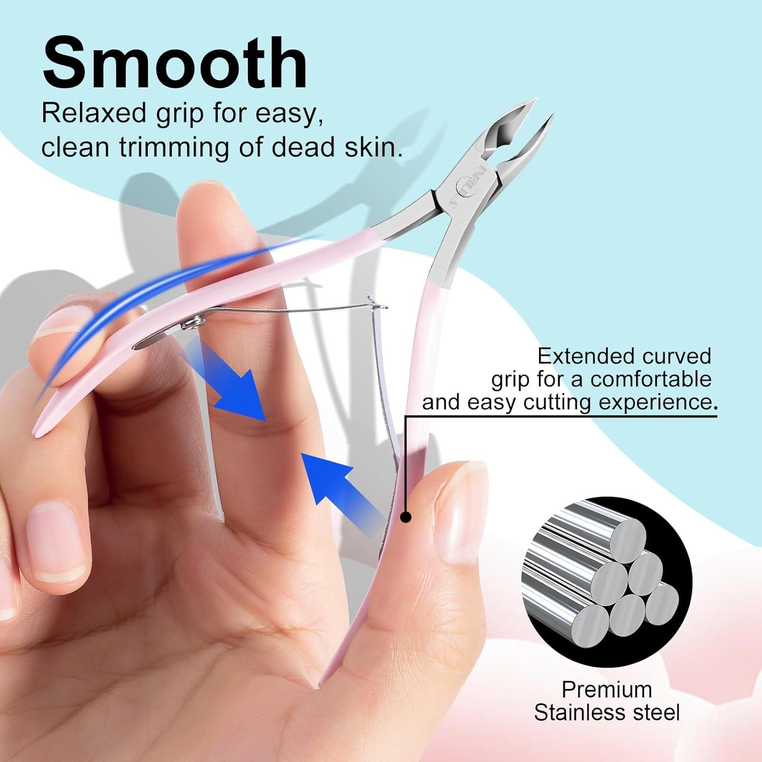 Cortador de Cutículas NXJ INFILILA Acero Inoxidable 9.5 cm