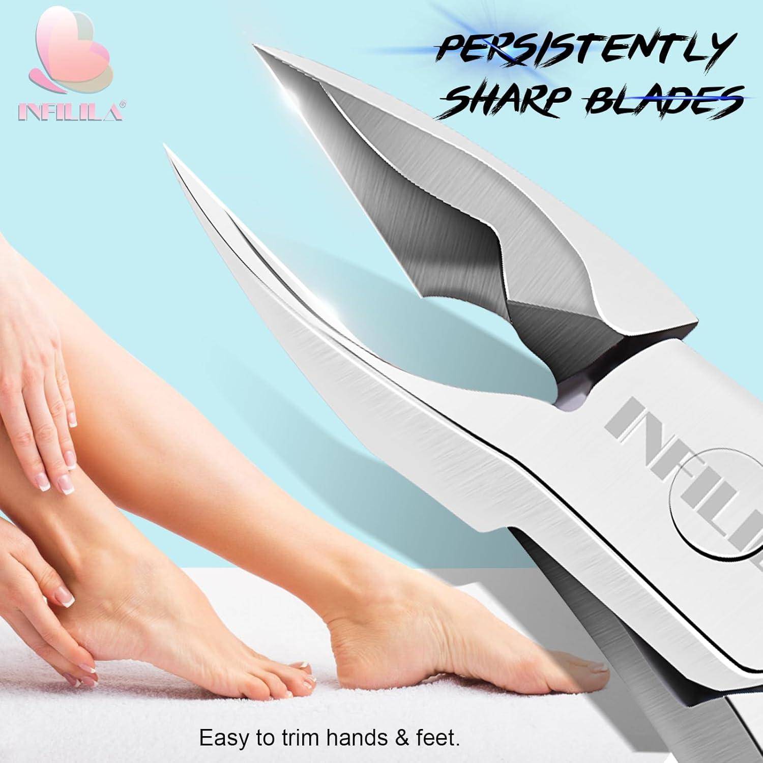 Cortador de Cutículas NXJ INFILILA Acero Inoxidable 9.5 cm