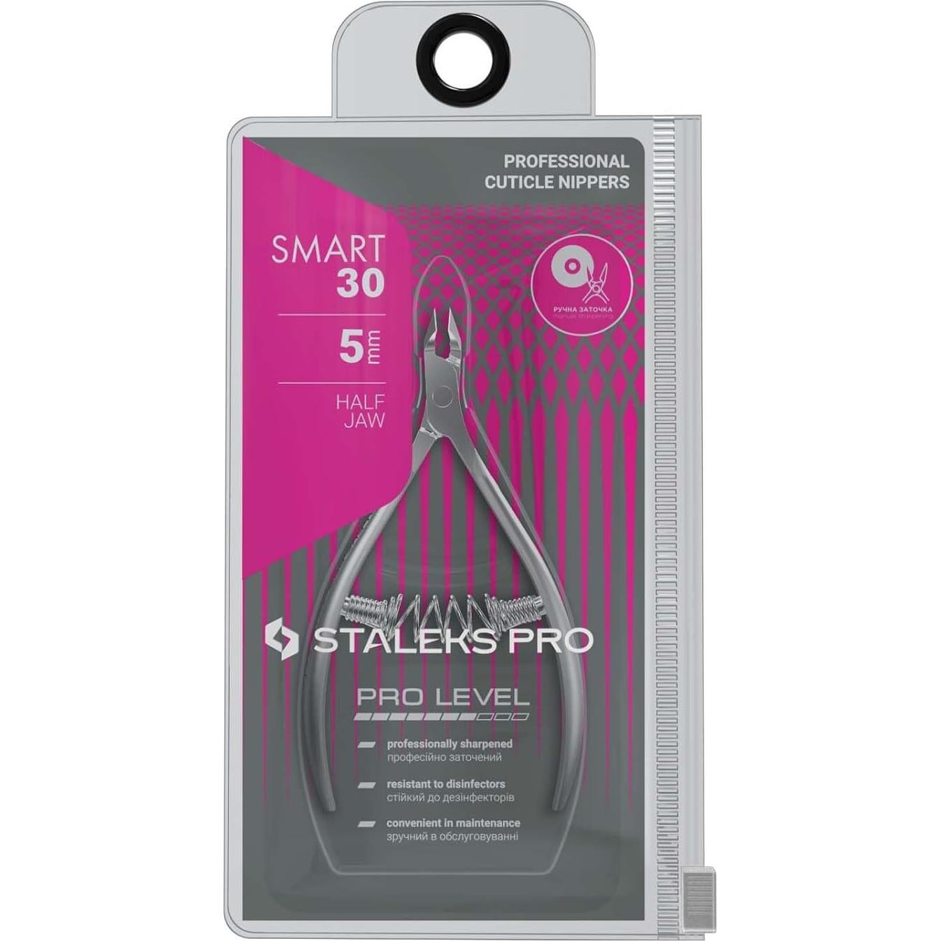 Cortador de Cutículas Staleks NS-30-5 Acero Inoxidable 5 mm