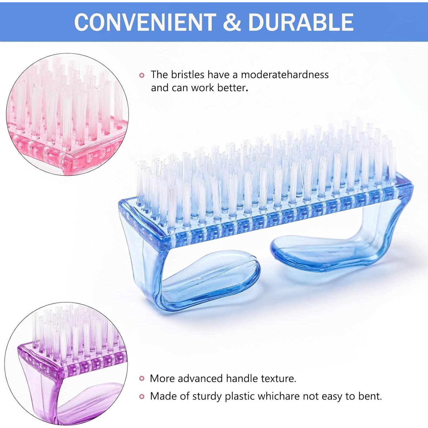 Kit de Cepillos de Uñas Multicolor MODENGKONGJIAN 5 Piezas