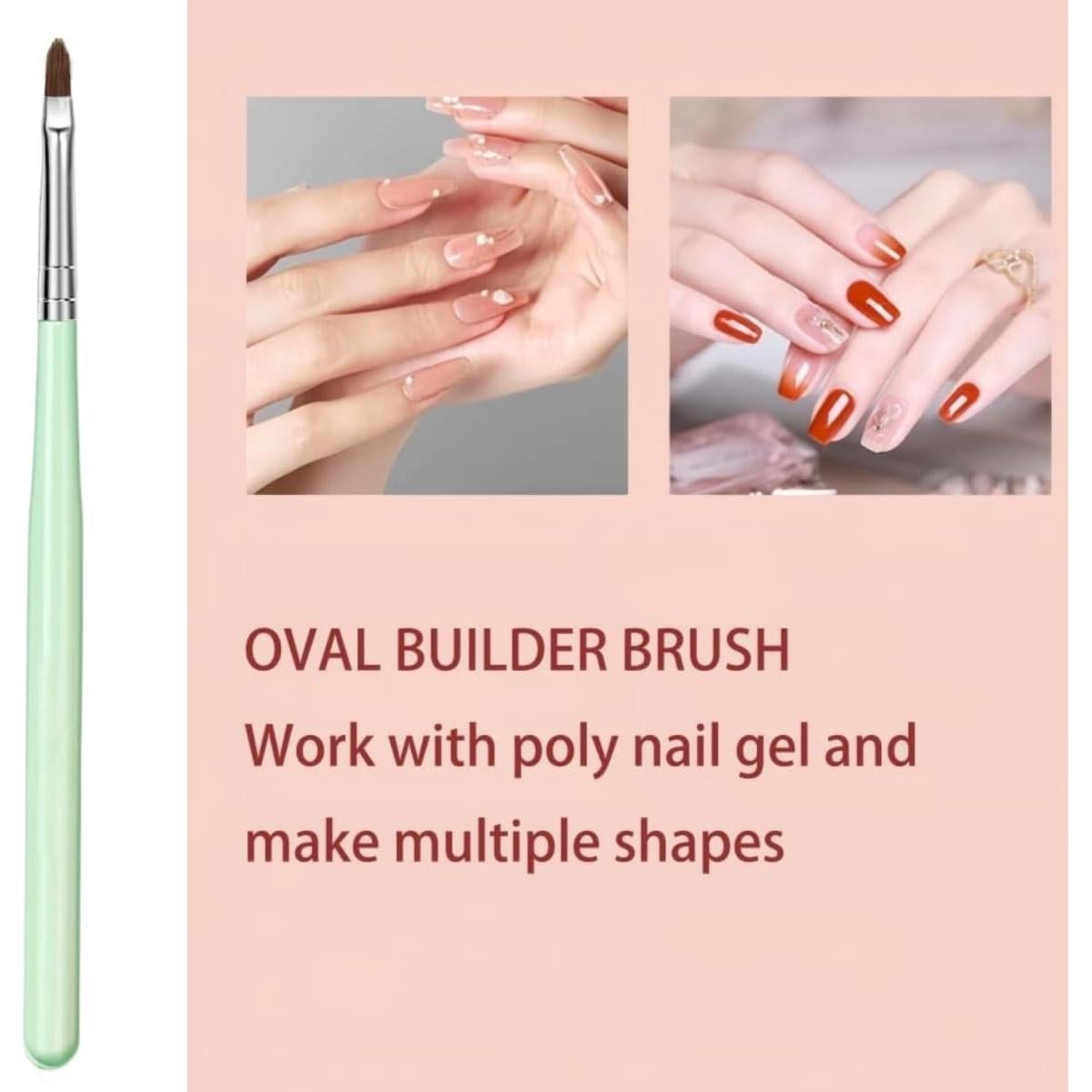 Juego de 6 Pinceles para Arte de Uñas Faiteary - Diseño Profesional