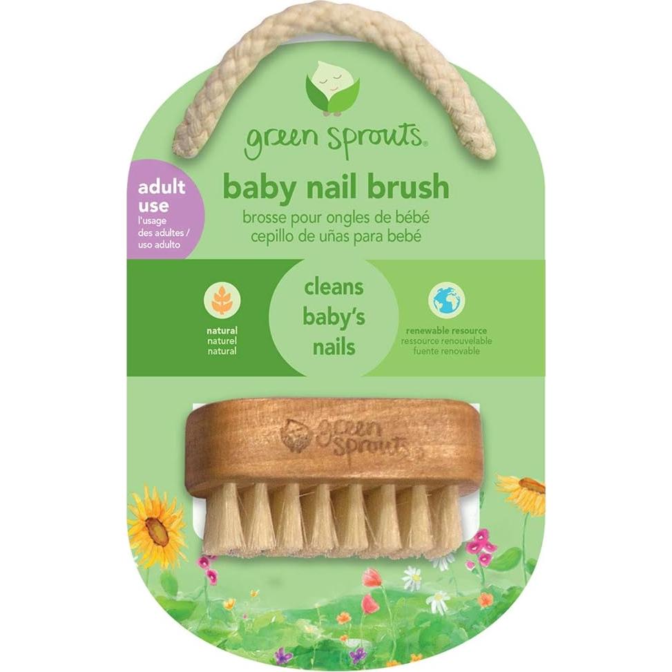 Cepillo de Uñas para Bebés Green Sprouts - Cerdas Naturales
