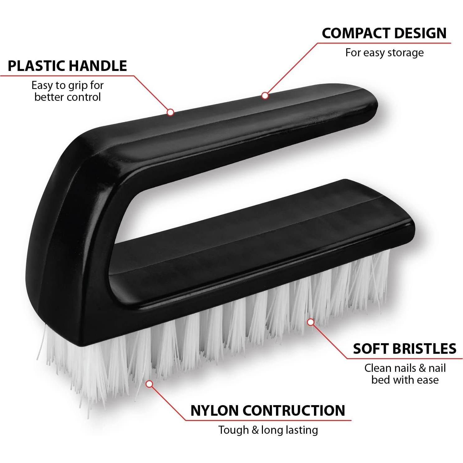 Cepillo de Uñas Performance Tool W3300 con Cerdas Nylon