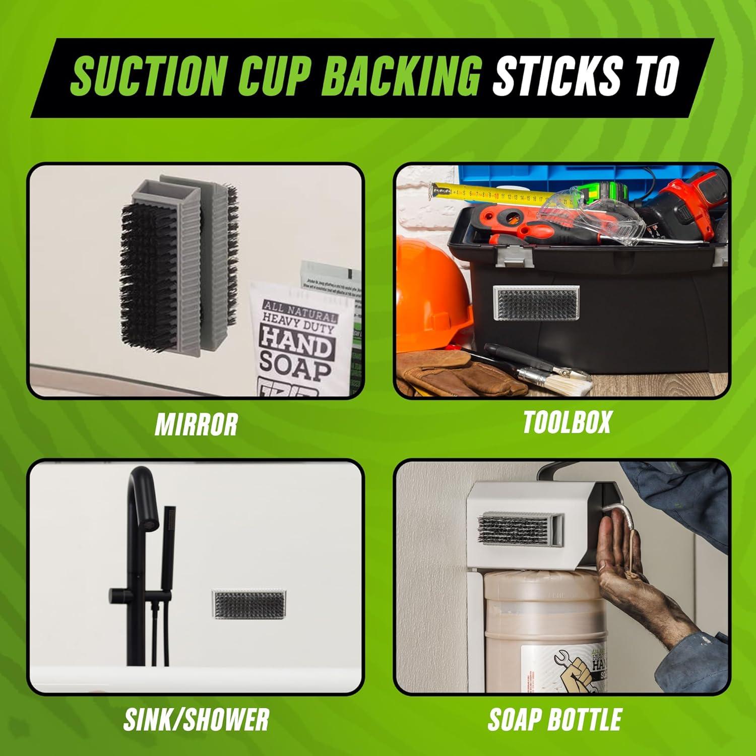 Cepillo de Uñas Grip Clean - Cerda Dura - 1 Cuenta