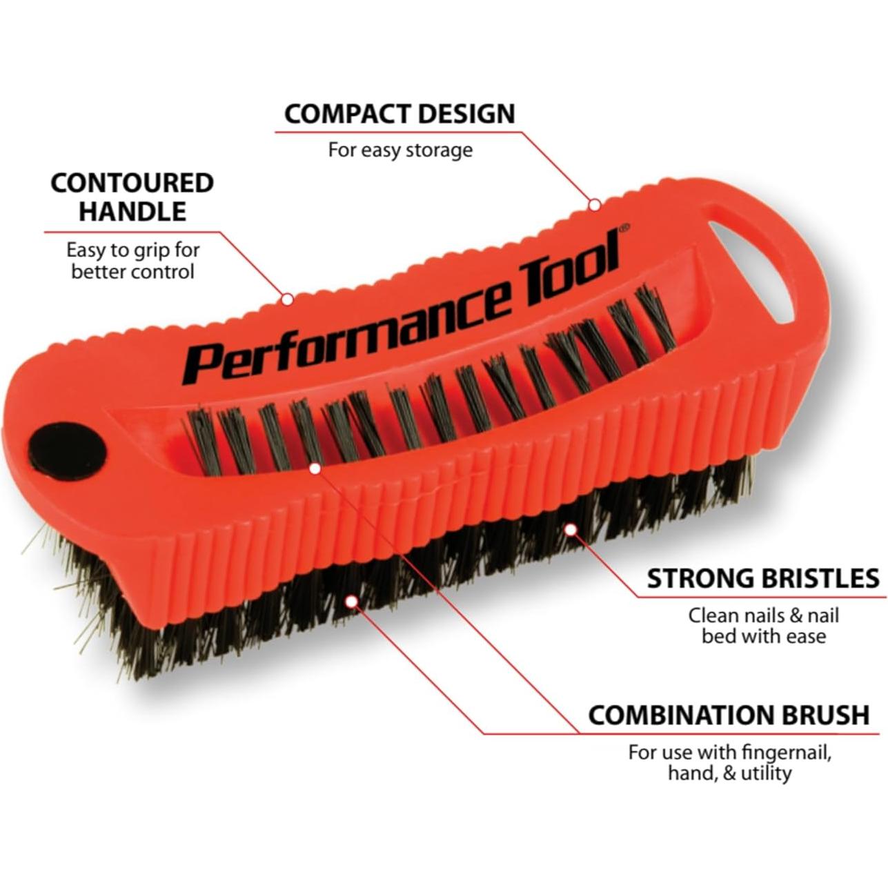 Cepillo de Utilidad y Uñas Performance Tool W9163 con Imán