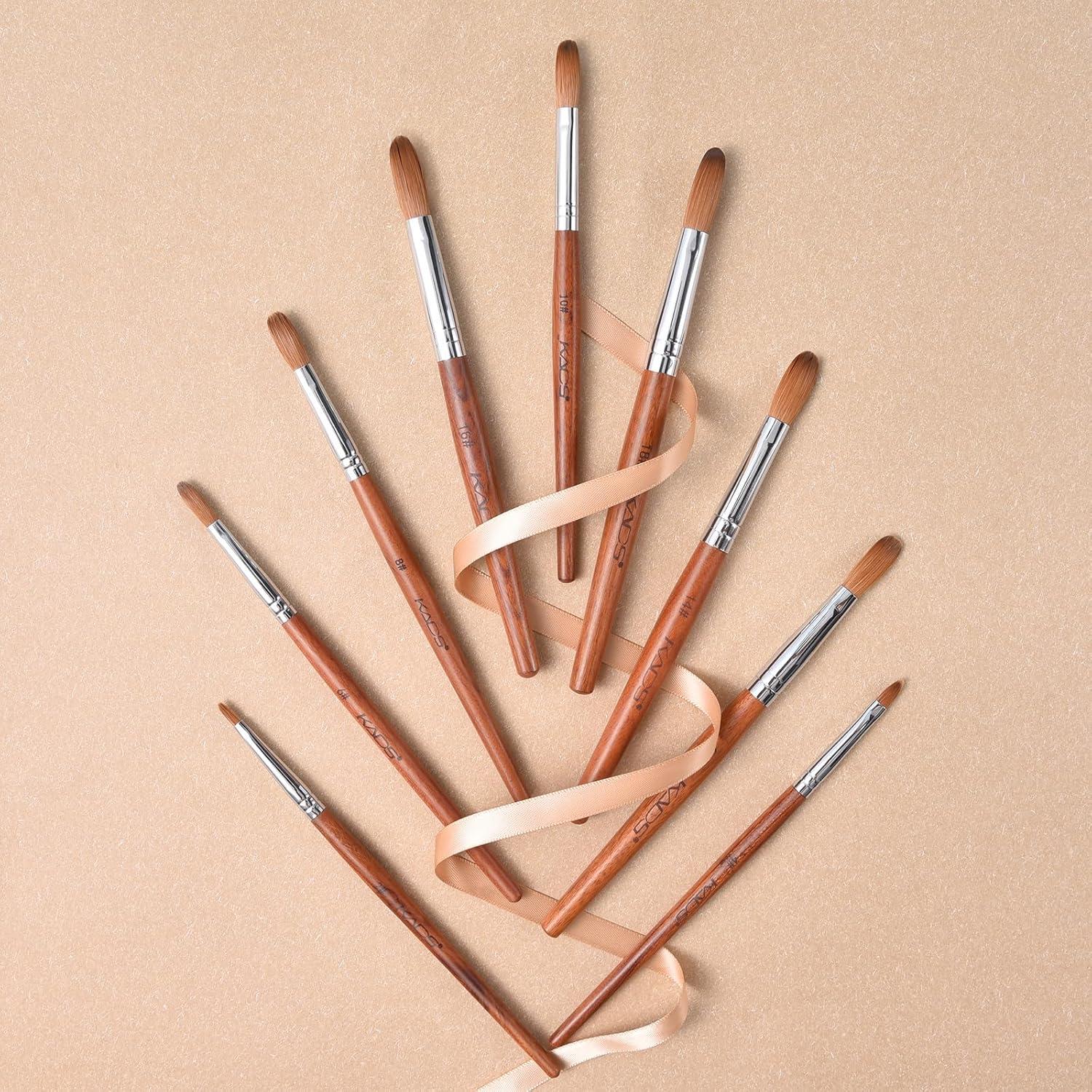 Cepillo de Uñas Profesional NAILART Kolinsky 18#