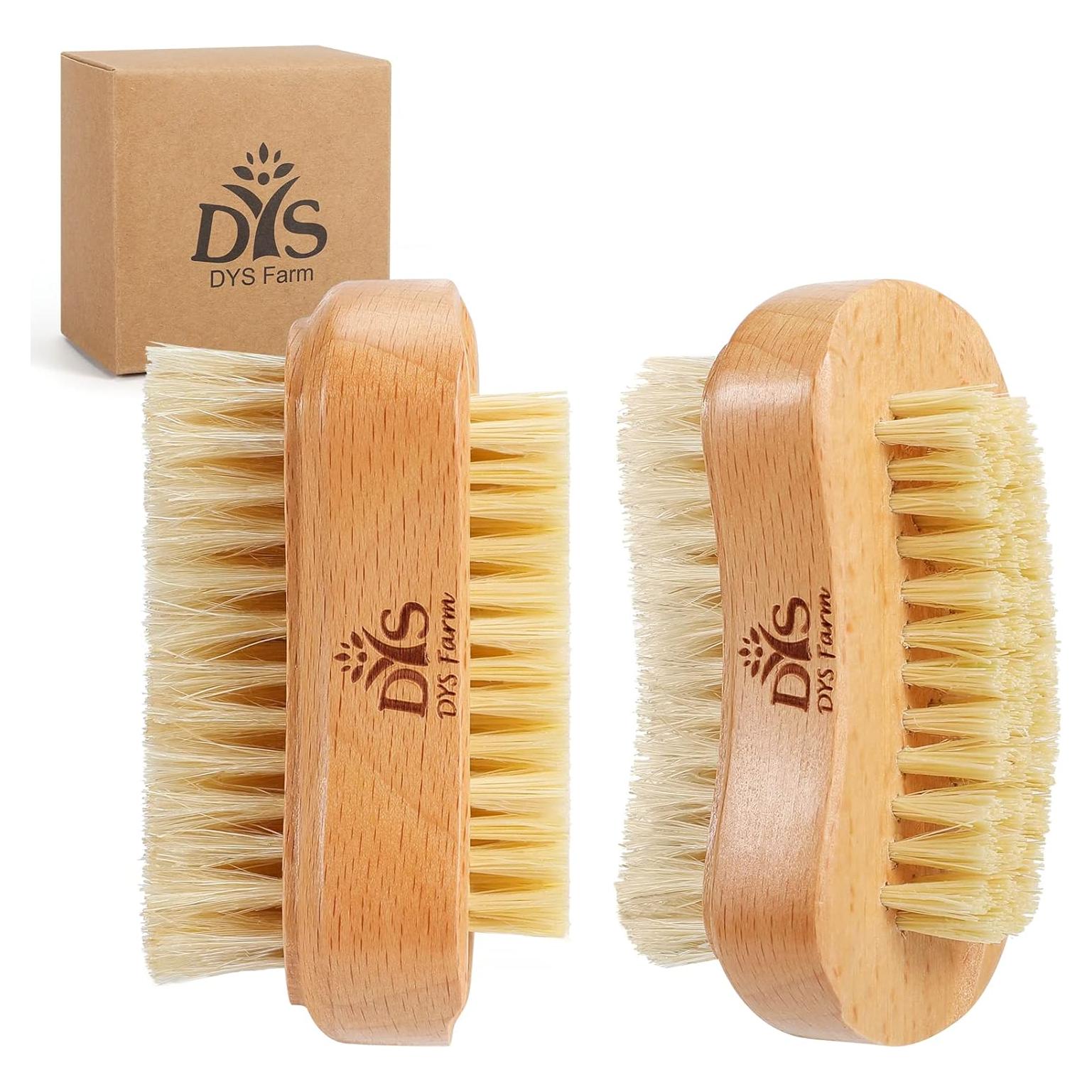 Cepillo de Uñas de Madera DYS Farm con Cerdas Naturales