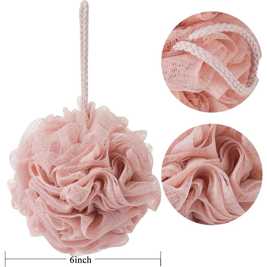 Esponja de Baño KAKOOI Lufa Rosa Exfoliación Corporal 1 pieza