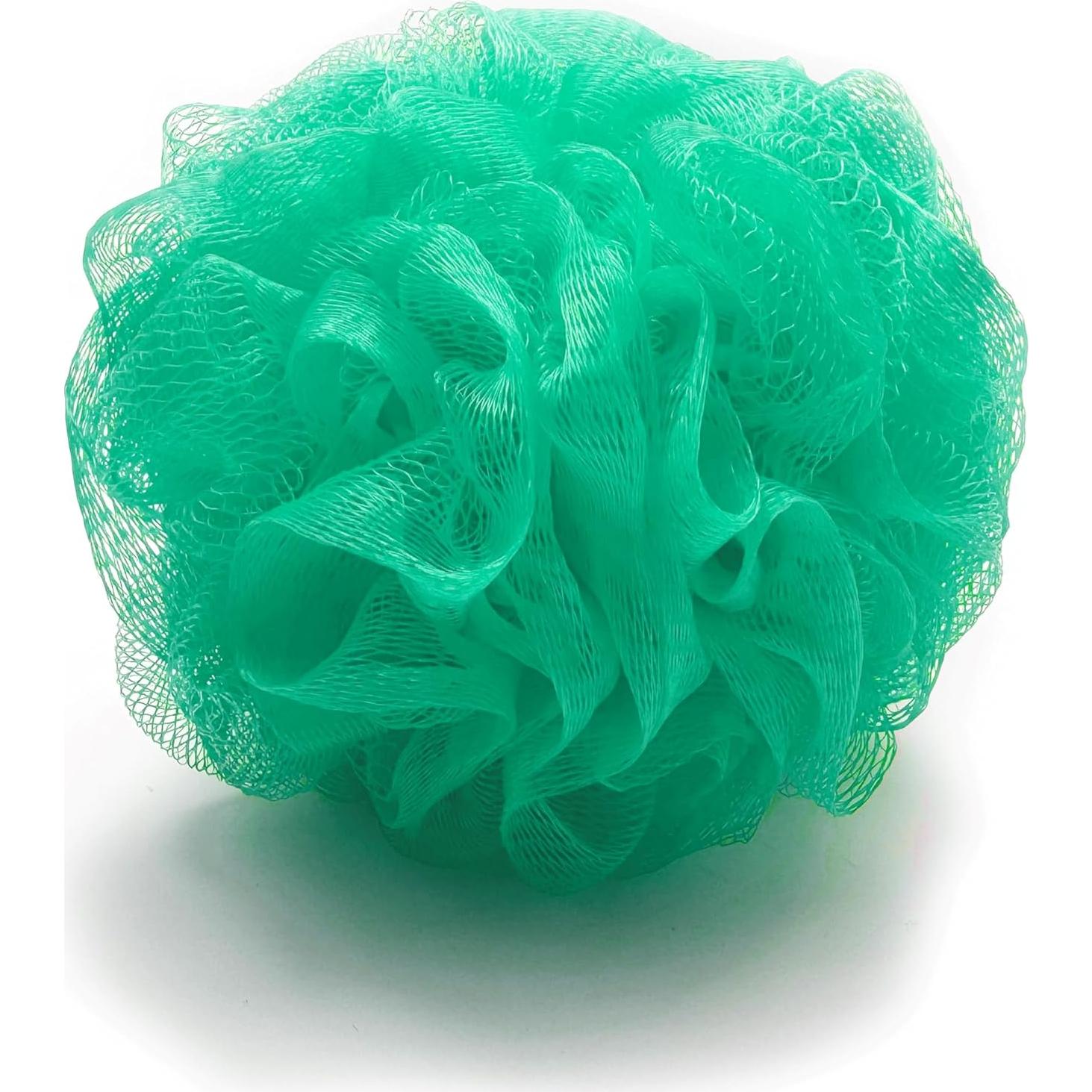 Esponjas de Baño Amazon Basics, Multicolor, Paquete de 6