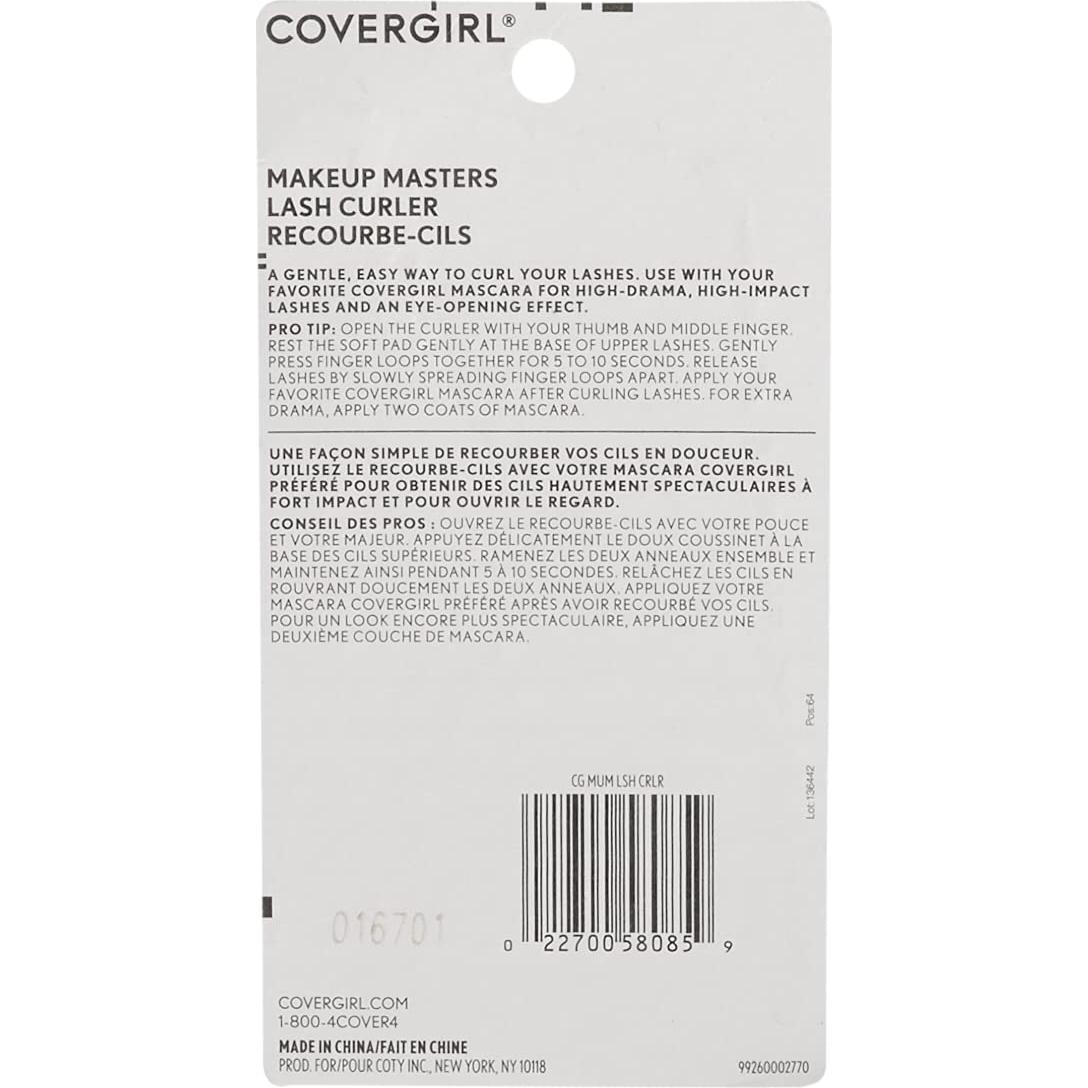 Rizador de Pestañas COVERGIRL, Fácil de Usar, 30g