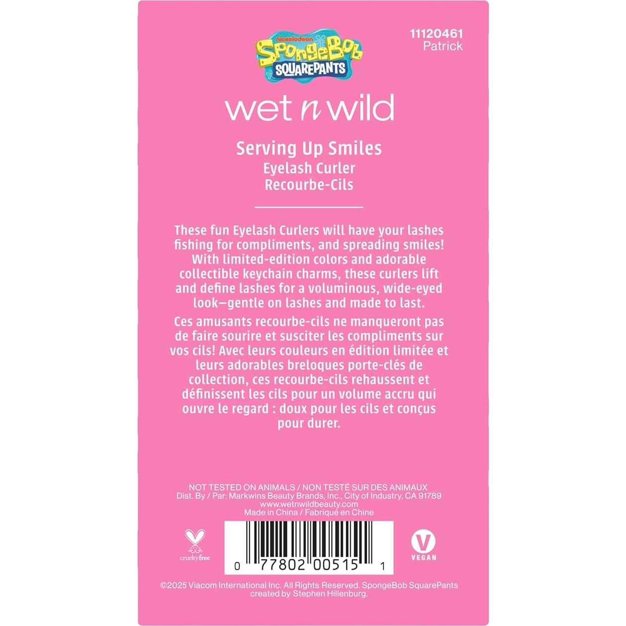 Rizador de Pestañas Wet n Wild Patrick - Almohadilla Silicona