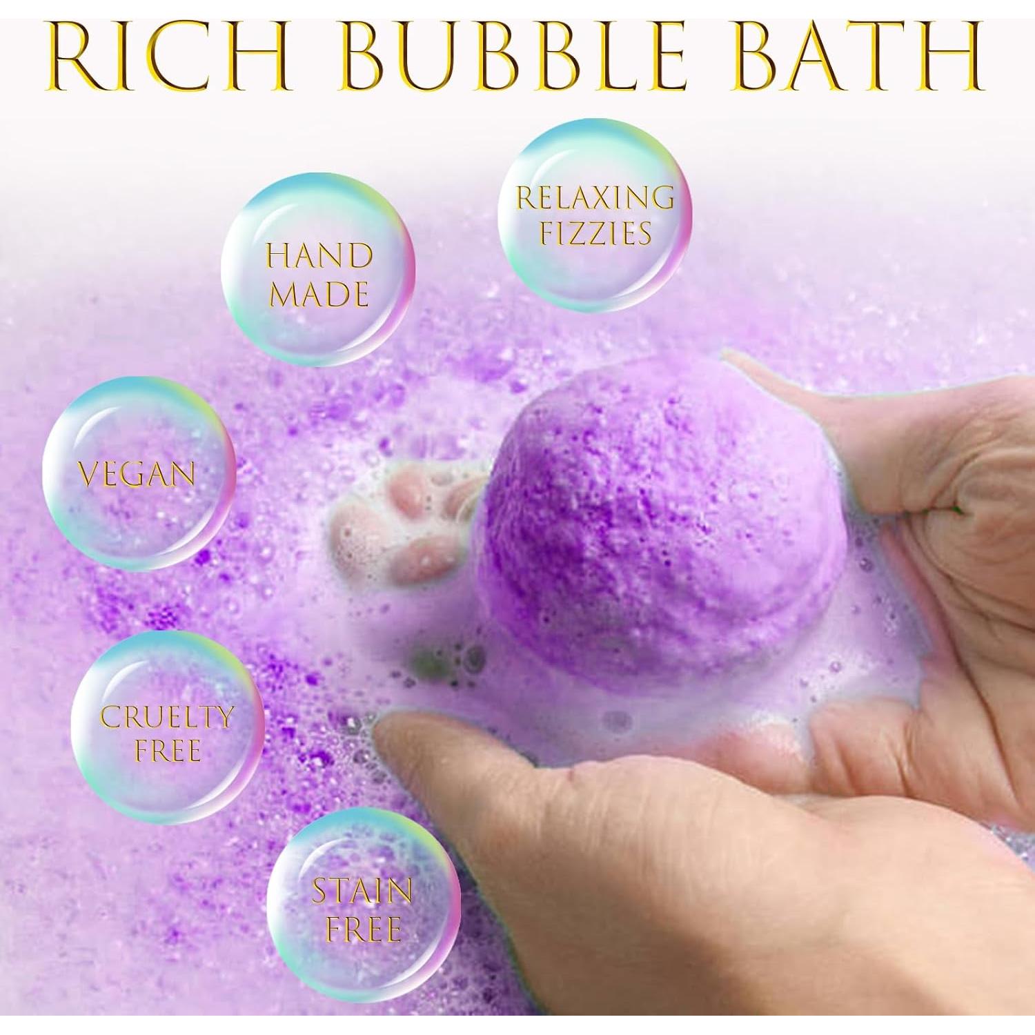 Juego de 15 Bombas de Baño Excalla con Aromas Naturales