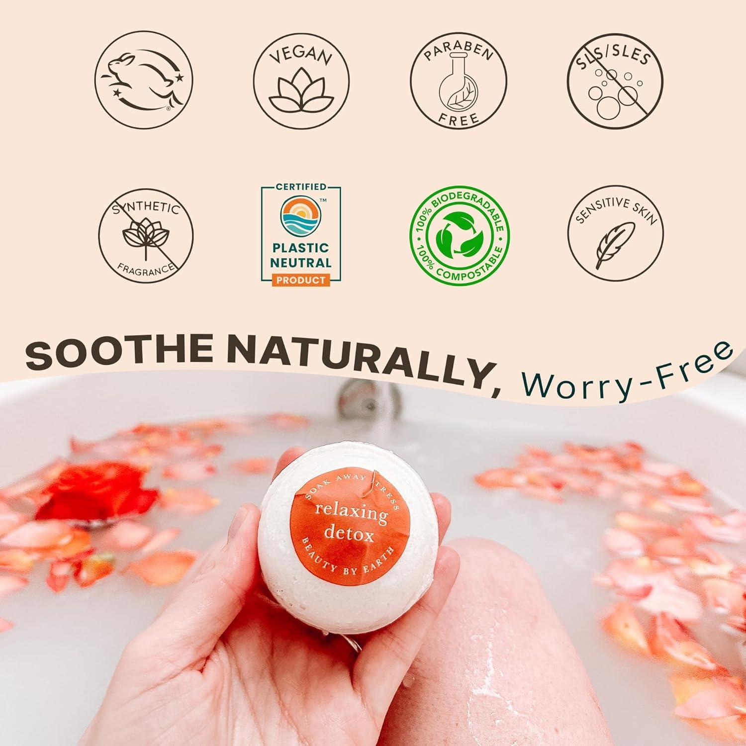 Juego de Bombas de Baño Orgánicas Beauty by Earth - 6 Piezas