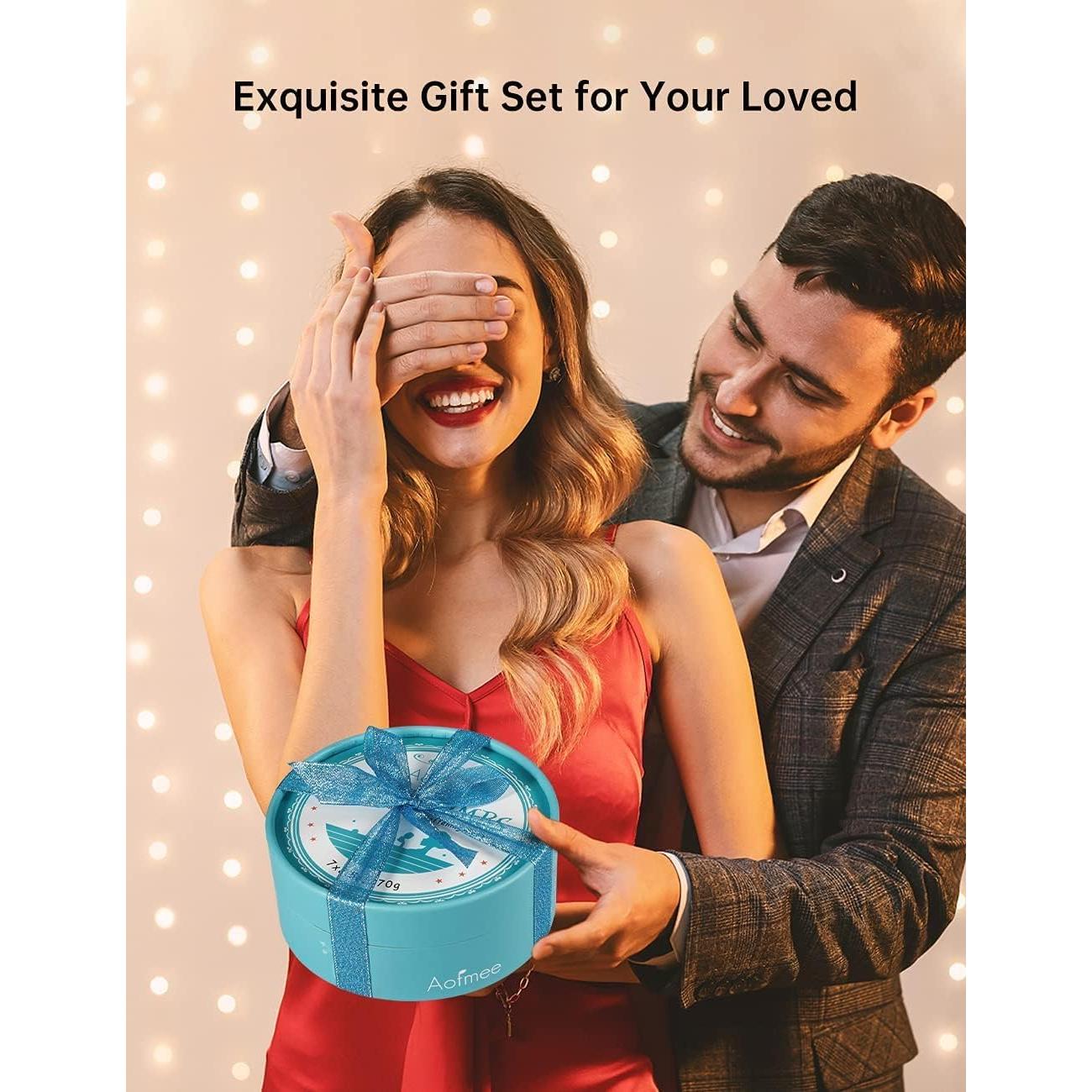 Set de 7 Bombas de Baño Aofmee Orgánicas para Regalo