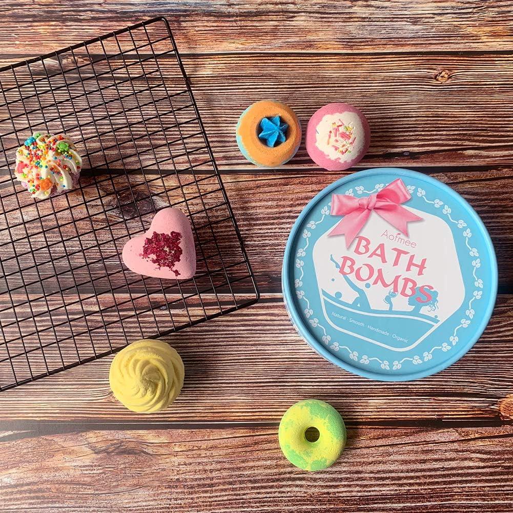Set de 6 Bombas de Baño Aofmee Hechas a Mano Orgánicas