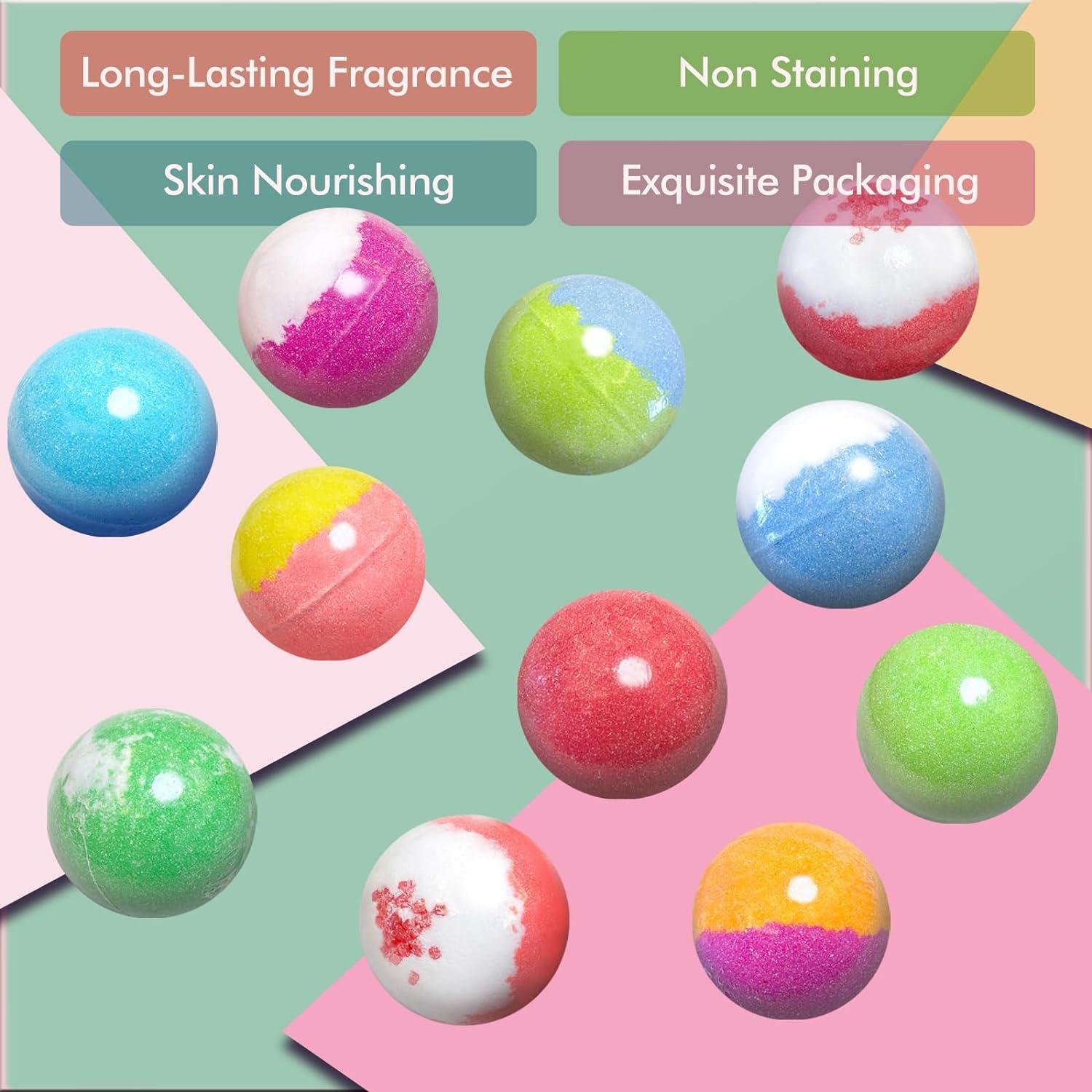 Juego de 20 Bombas de Baño Orgánicas Santrela con Aceites Esenciales