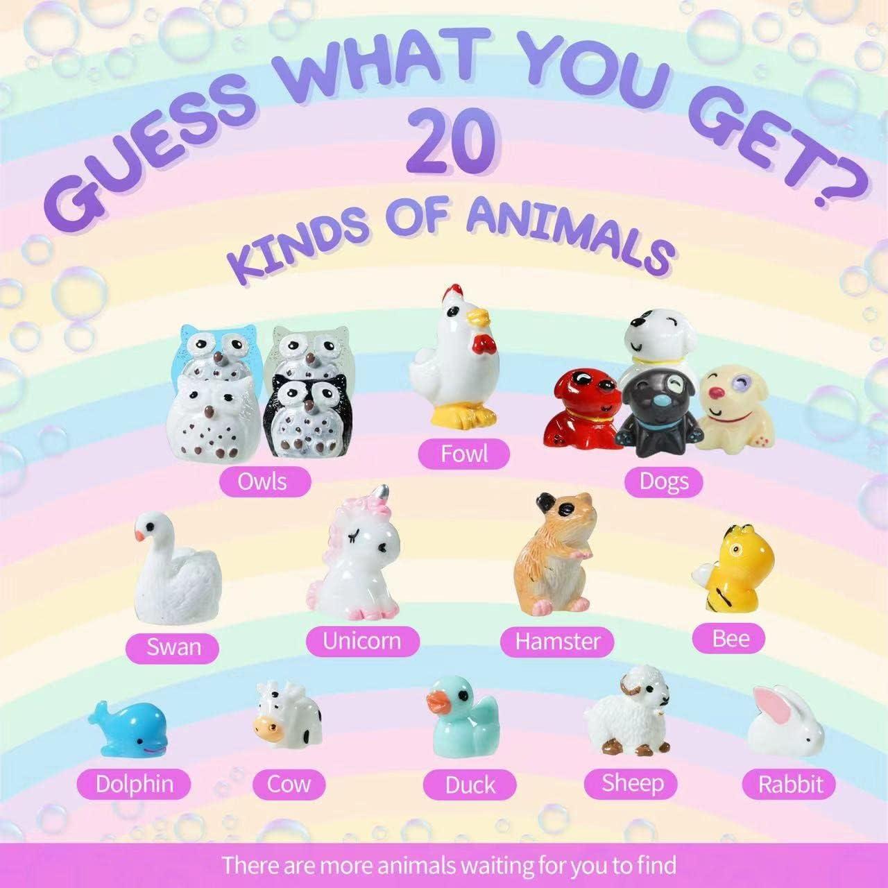 Juego de 20 Bombas de Baño Orgánicas Yekery con Juguetes