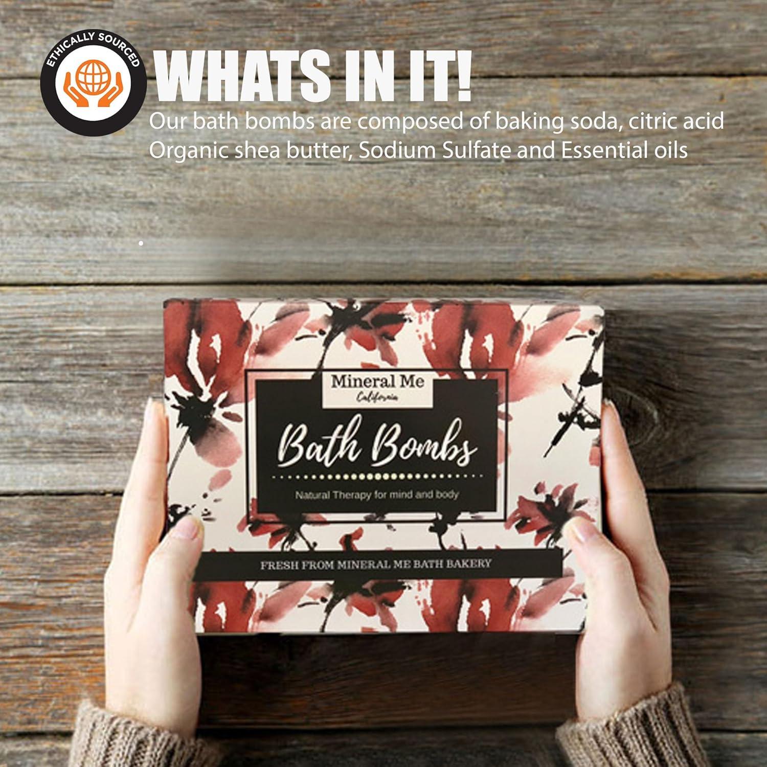 Set de 12 Bombas de Baño Naturales Mineral Me - Aromaterapia