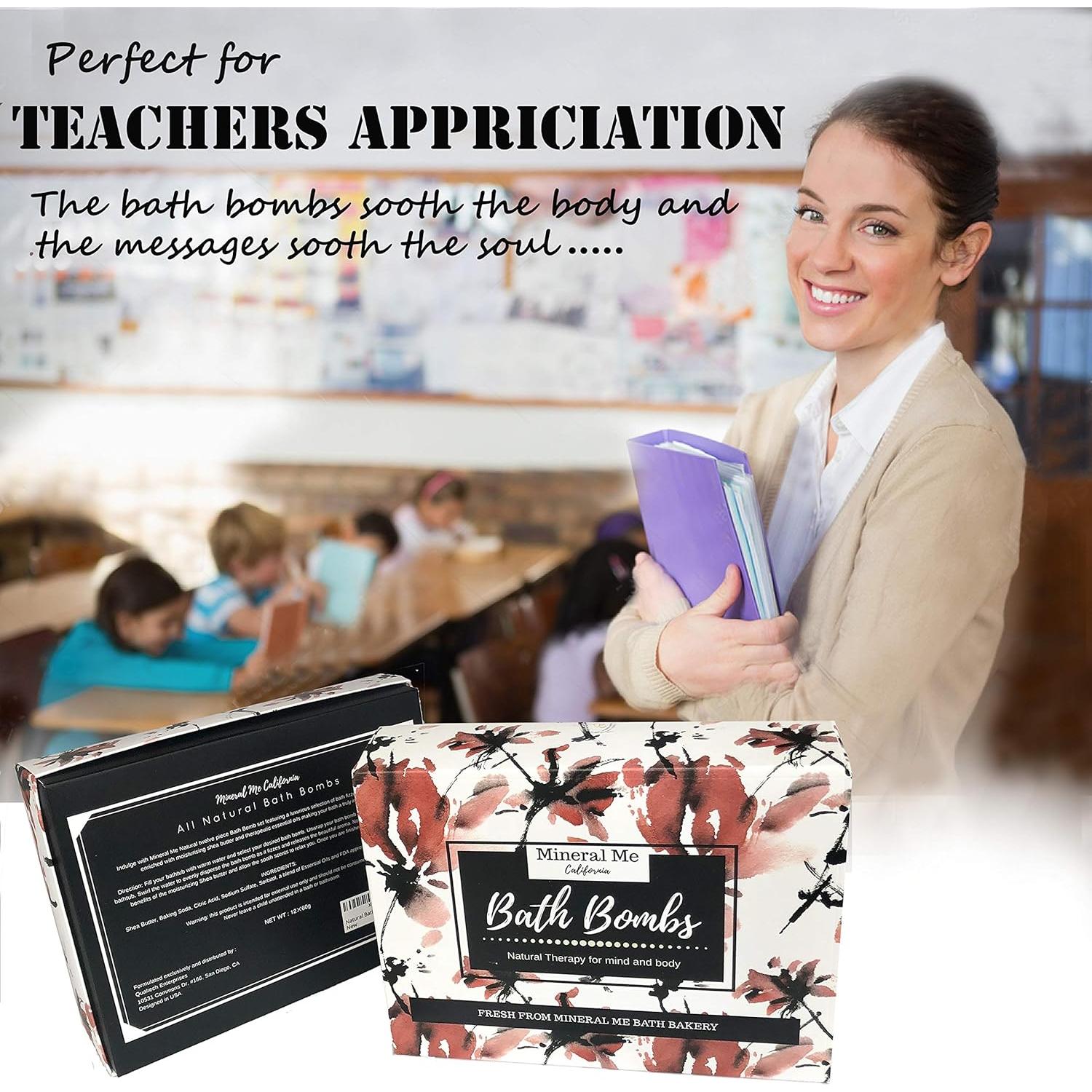 Set de 12 Bombas de Baño Naturales Mineral Me - Aromaterapia