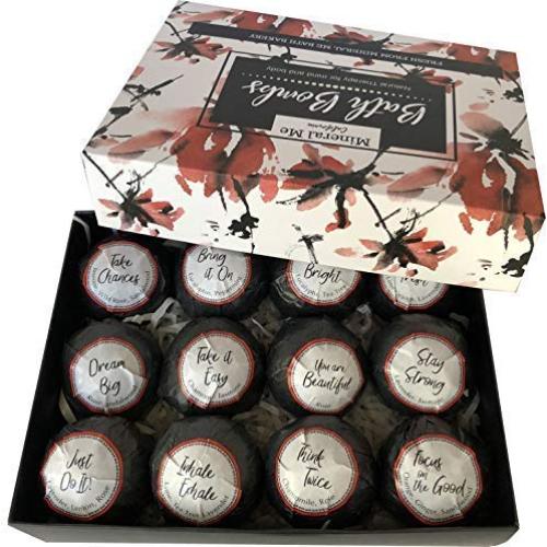 Set de 12 Bombas de Baño Naturales Mineral Me - Aromaterapia