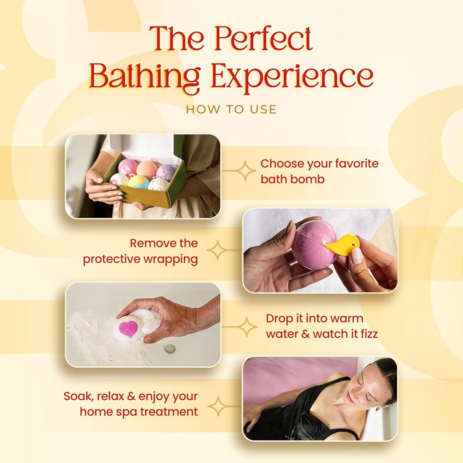 Set de 15 Bombas de Baño XXL Xwhare - Hidratación Natural