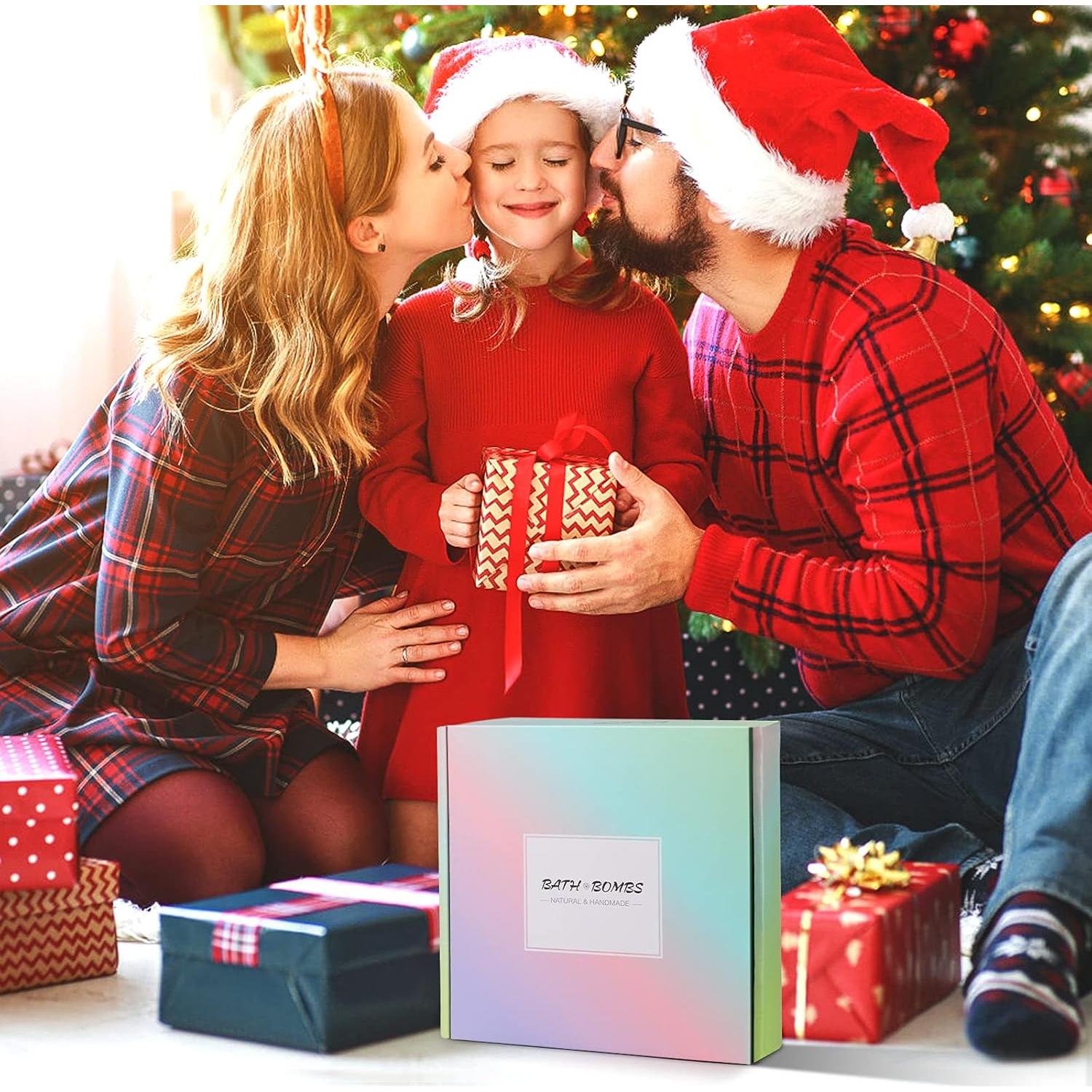 Set de 16 Bombas de Baño Orgánicas HESORIX - Relajantes y Naturales