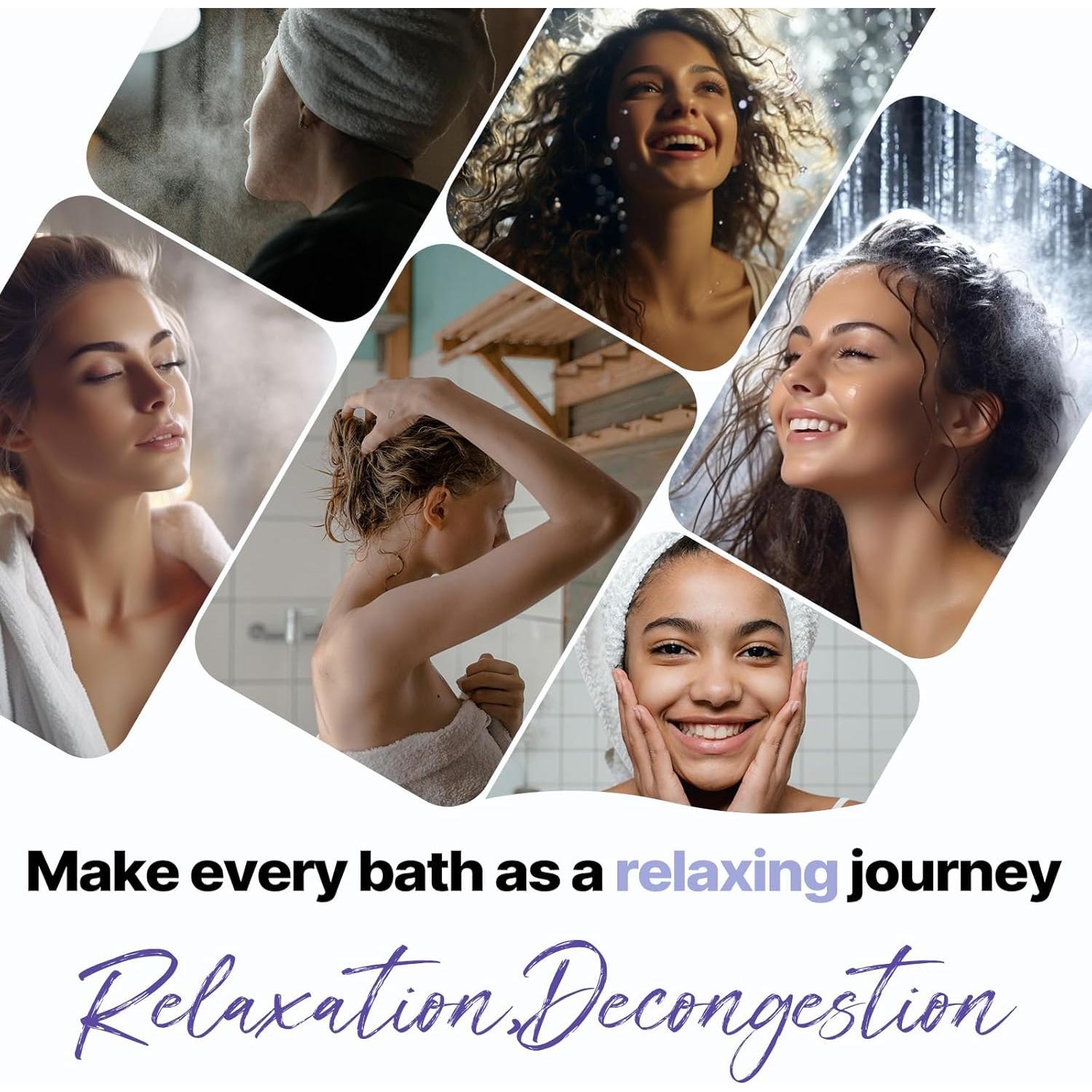 Bombas de Vapor de Ducha Aromaterapia SWCANDY - 8 Piezas Relajación