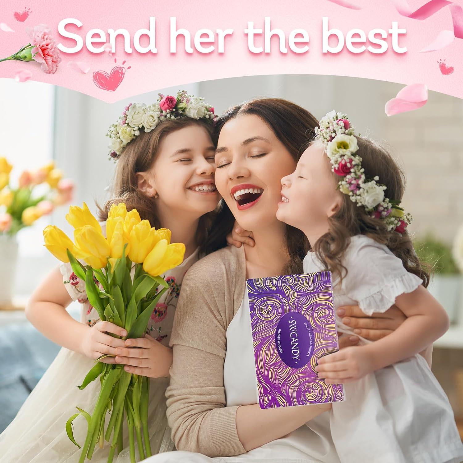 Bombas de Vapor de Ducha Aromaterapia SWCANDY - 8 Piezas Relajación