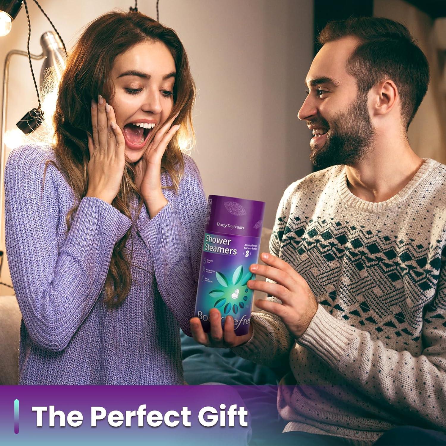 Bombas de Vapor para Ducha BodyRefresh - Paquete de 8 Aromas